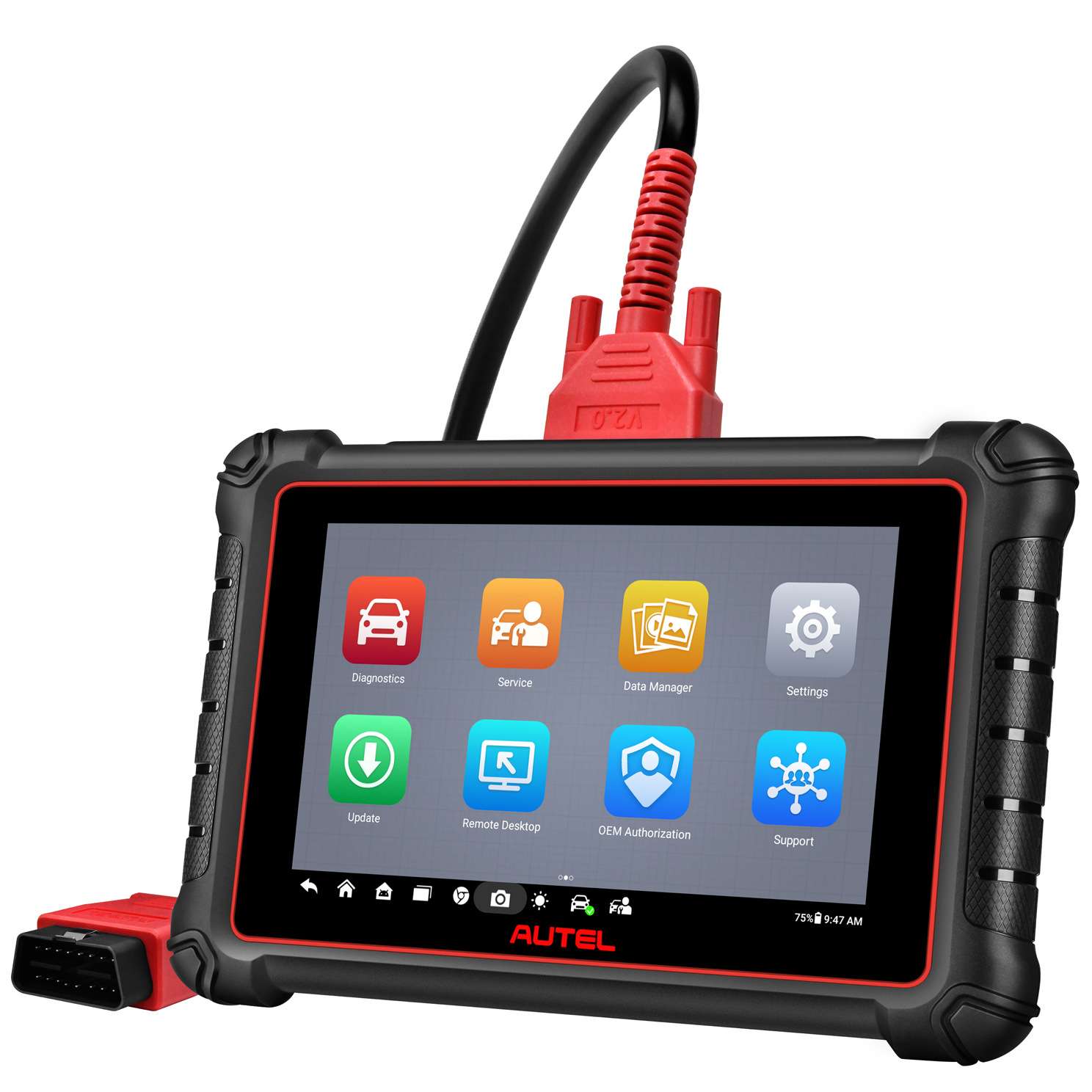 道通AUTEL MP900 汽车诊断仪故障检测电脑ECU解码错误清除海外版
