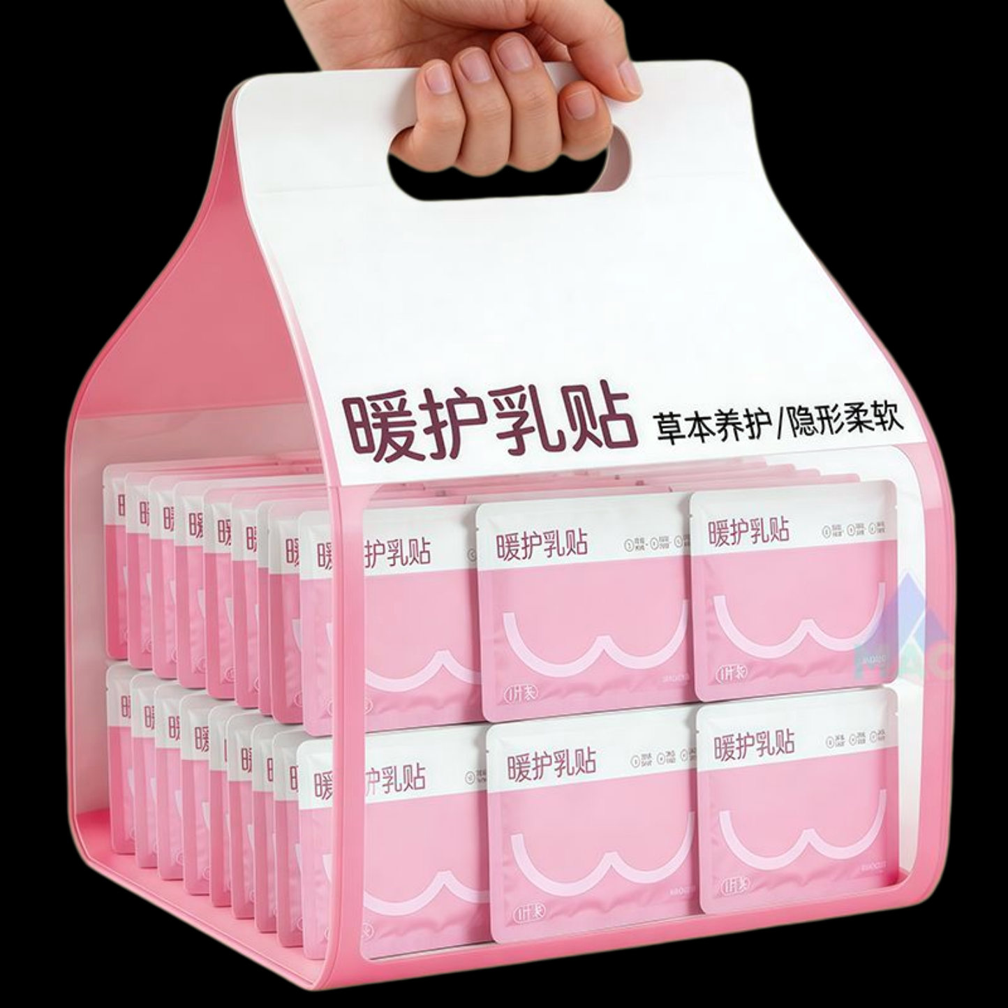 草本暖护乳贴胸部热敷疏通神器宝妈专用护胸贴40贴装古法养生透气