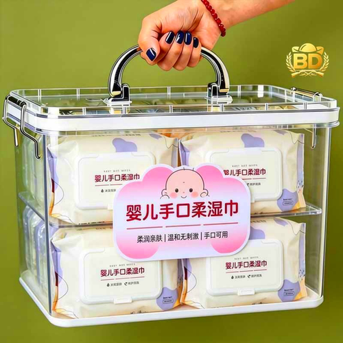 安全婴儿湿巾婴幼新生儿手口屁专用宝宝儿童湿纸巾大包家庭装特价