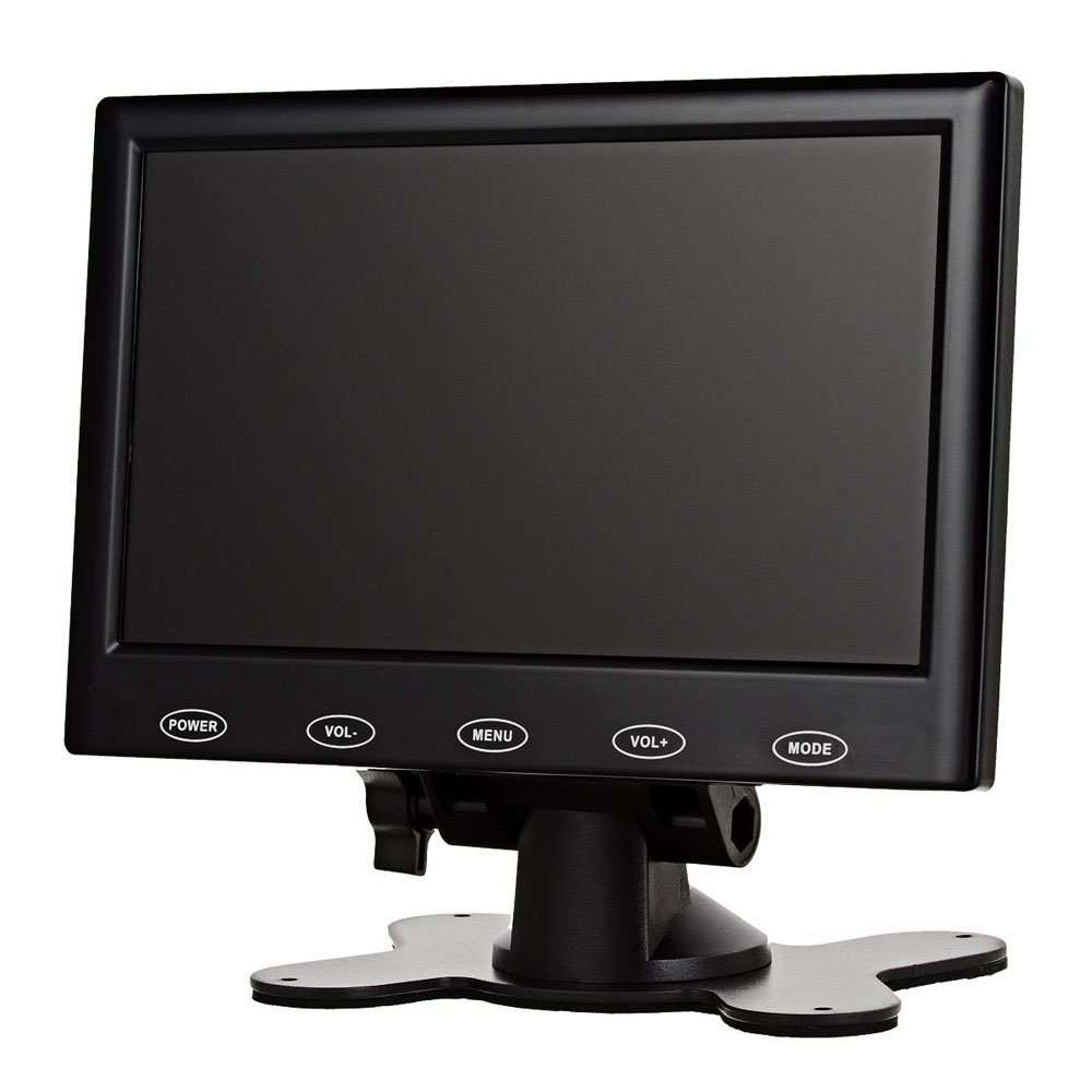 7寸HDMI+VGA高清车载显示器触摸显示屏车载电脑电视监控显示屏