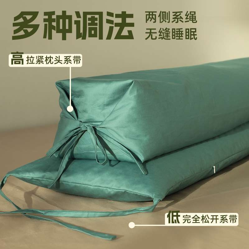 双人情侣枕加长款全荞麦枕头枕芯荞麦皮成人护头颈睡眠枕家用