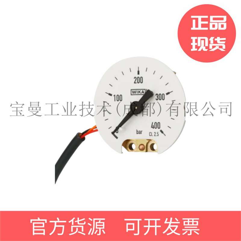 德国WIKA威卡压力表耐腐蚀工业差压压力表不锈钢732.14 762.14