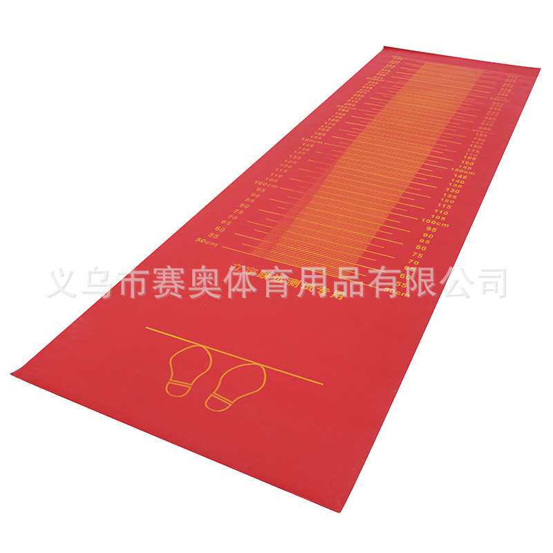 供应中考专用跳远垫立定跳远测试垫立定跳远垫子橡胶垫整张防滑