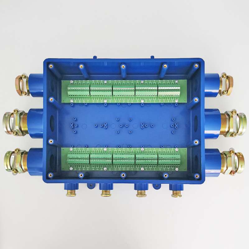 JHH-10(ABC)矿用本安电路用接线盒50/80/100对端子矿用本安分线盒