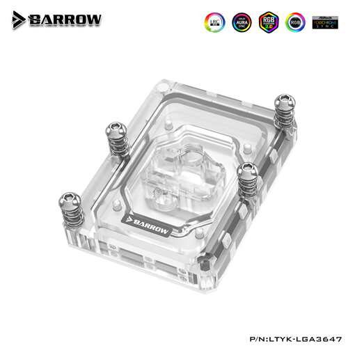 Barrow CPU冷头 SKYLAKE-E-LGA3647服务器冷头 LTYK-LGA3647