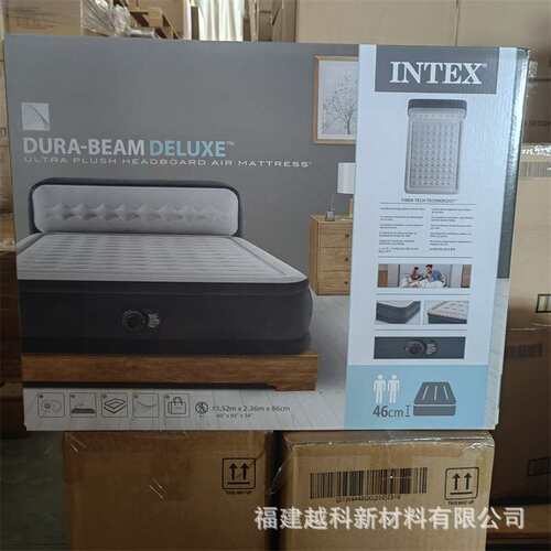 intex充气床垫双人家用内置电动冲气床卧室折叠气垫床64448