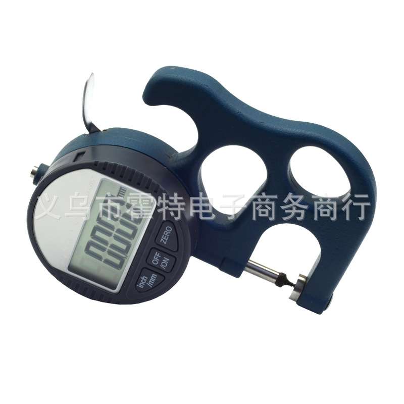 12.7MM微米尖头数显测厚规 千分电子测厚仪 0.001MM测厚表