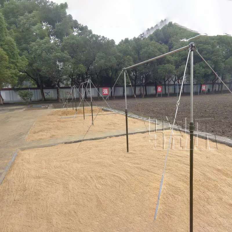 室外单杠训练单双杠器材比赛引体向上户外体能家用健身单杆可调节
