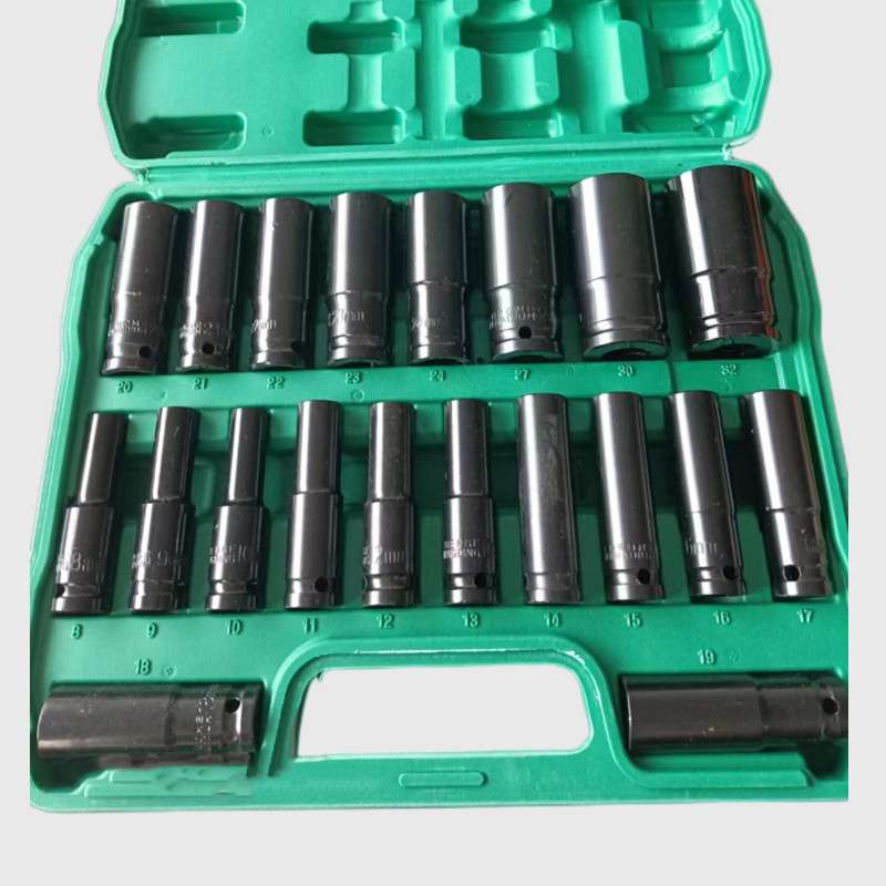 20件套筒组合套装1/2气动风炮旋具8-32汽修组套工具改装机械车用