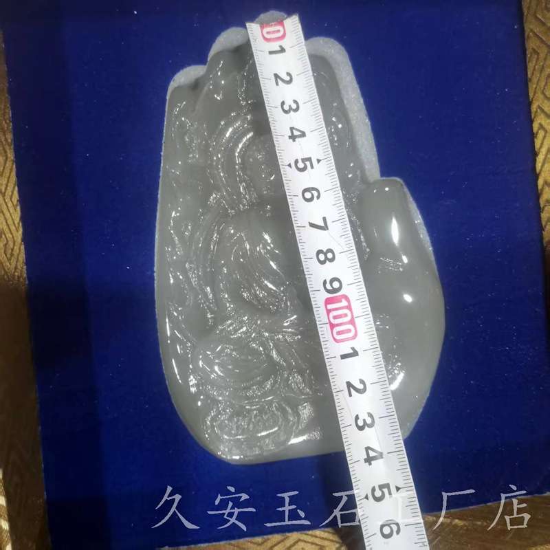 水墨丹青如来佛手摆件 新款中式水墨丹青细润佛手摆件工艺品