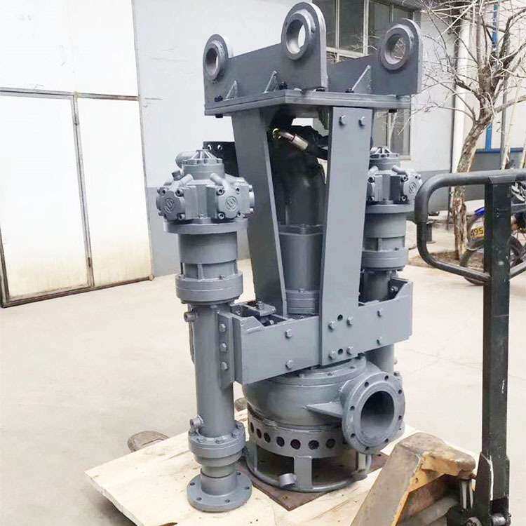 挖机抽沙泵液压泥浆泵河道清淤污泥浆泵大型勾机潜水吸泥砂水泵