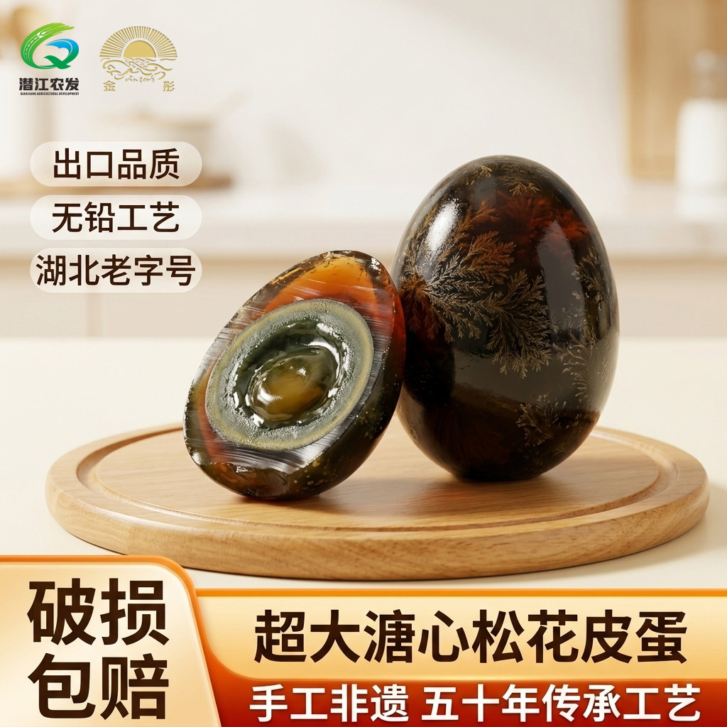 金彤超大溏心皮蛋65-75g/枚