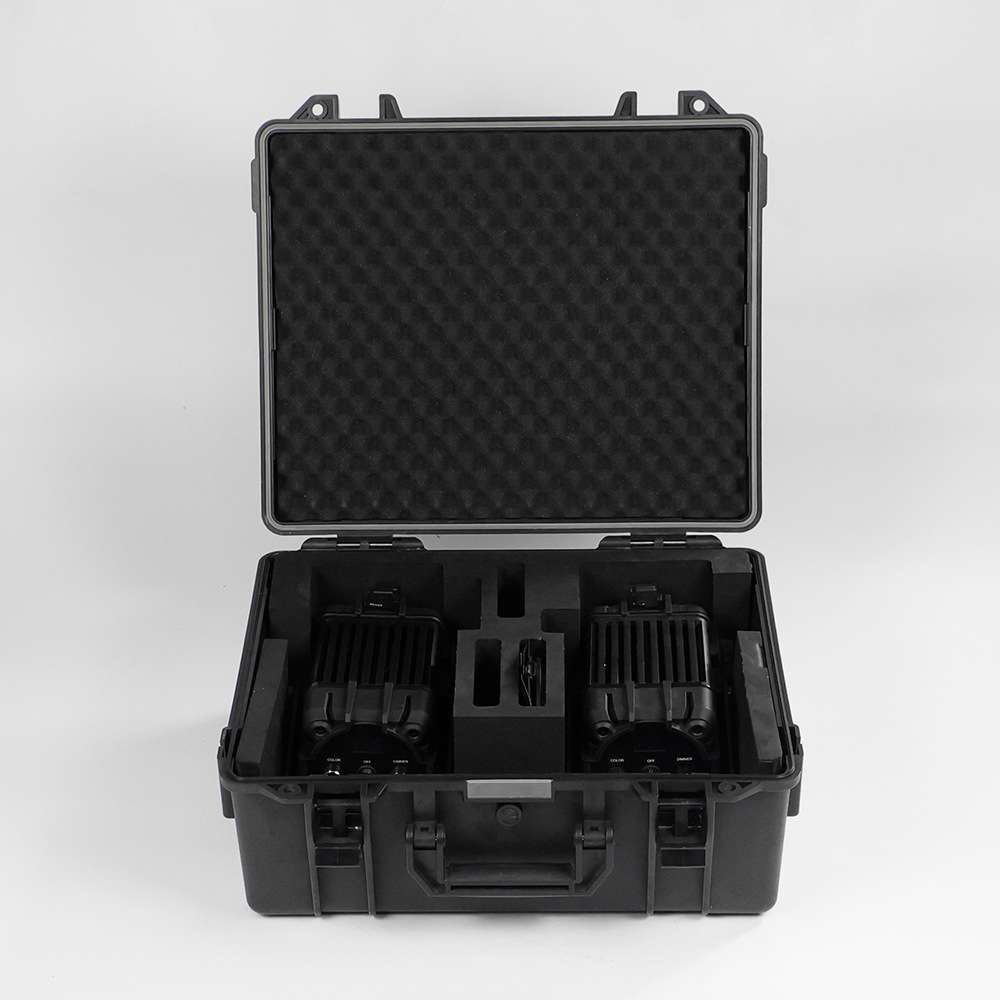 【460X420X180mm】IP68防尘防震探险勘测仪器仪表箱 手提工具箱