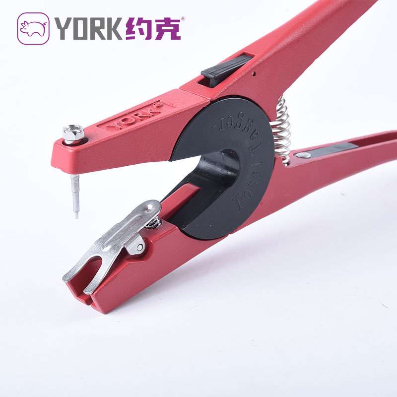 动物耳标钳耳标安装钳耳号牌钳子全金属耐用打耳标工具轻便