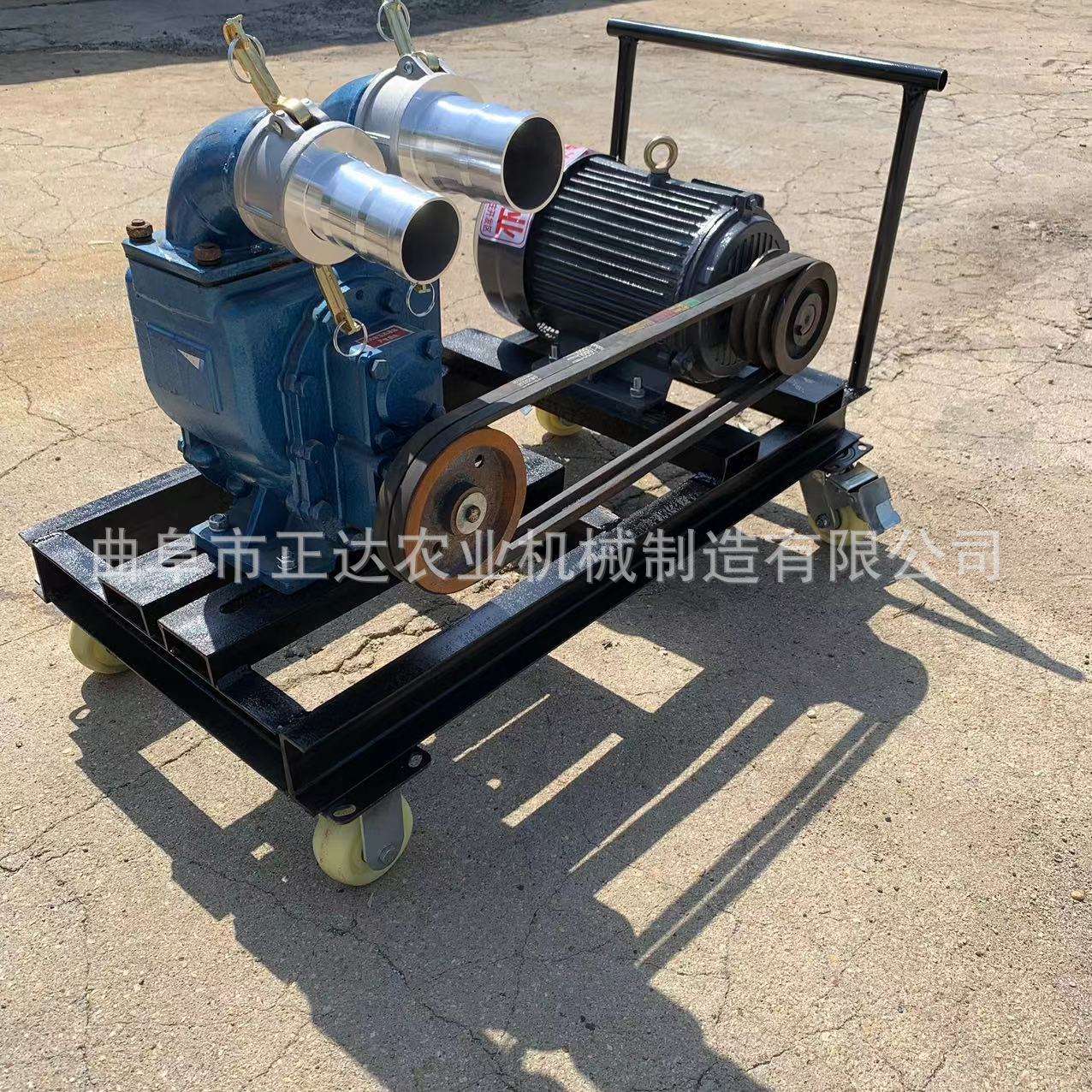 新款抽粪泵双侧清理口厂家 自吸式抽污排污泵 无堵塞养殖场抽粪泵