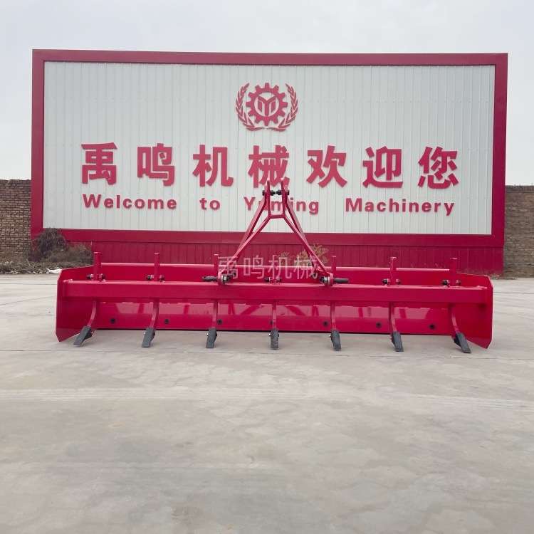 箱式平地机 农田整平拖拉机带的土壤刮平机