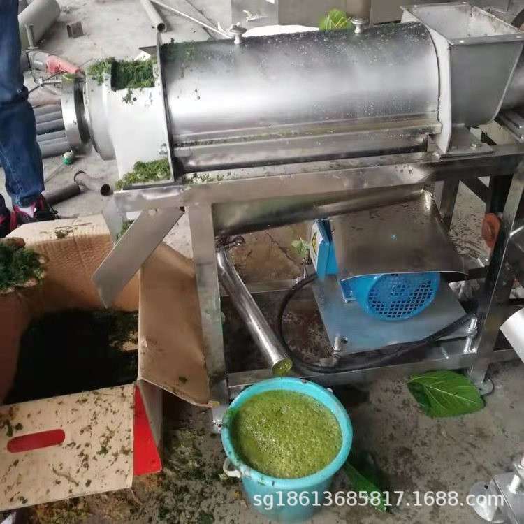 生姜汁渣汁分离机 舜工螺旋式果蔬榨汁不锈钢设备 大型榨汁机