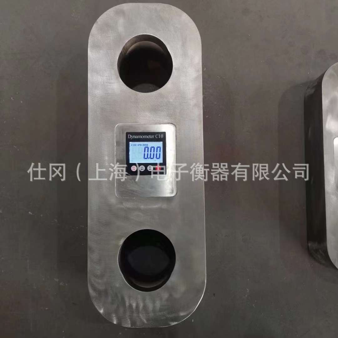上海产10T数显电子测力仪,吊环式数字拉力计合金钢材质结实耐用