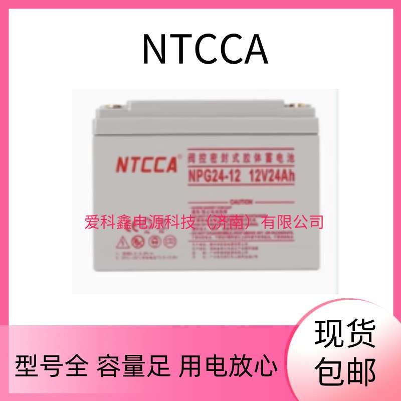 恩科NTCCA蓄电池 NPG38-12 12V38AH 太阳能免维护胶体蓄电池