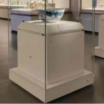玻璃展示柜博物馆文物展柜珠宝展示柜台古董玉器奇石雕像展览柜