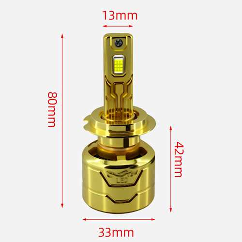 汽车LED灯泡 250W超亮前照灯雾灯H7/H4/H8/H9/H11/9005/9006