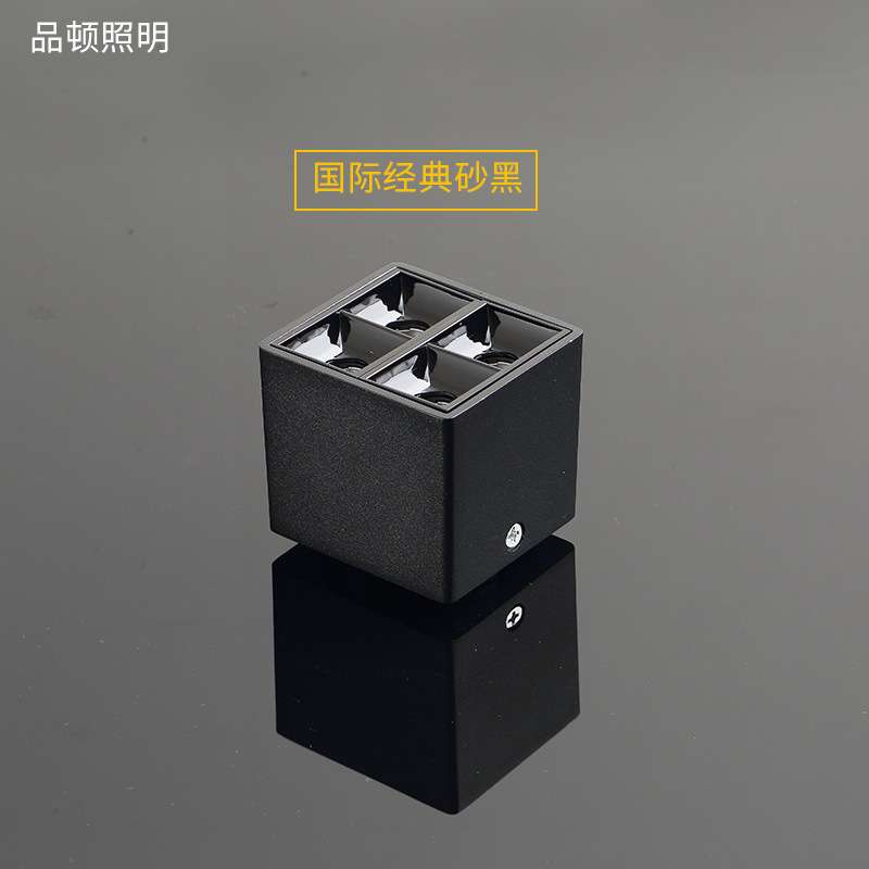 明装无主灯方形射灯led筒灯方型创意迷你免开孔家用射灯小号吸顶