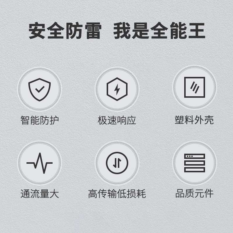 天馈防雷器现货电视闭路线浪涌保护器避雷器LXY01-150A系统保护器