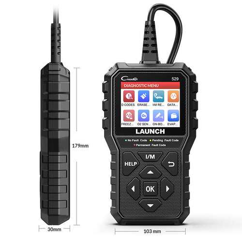 元征LAUNCH X431 Creader /CR529 OBD II CR5001读码卡海外英文版