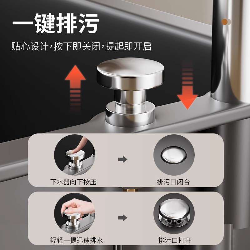 拖把池阳台家用自动排水落地墩布卫生间清洁工具收纳移动洗拖把架