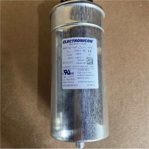 ELECTRONICON伊凯基 275.39B-622900/221K02 3x229uF 480V 50kvar