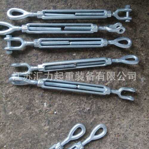 钢丝绳螺旋扣M27 花篮螺丝1-1/2*18 厂家直供收紧器花篮螺丝螺栓