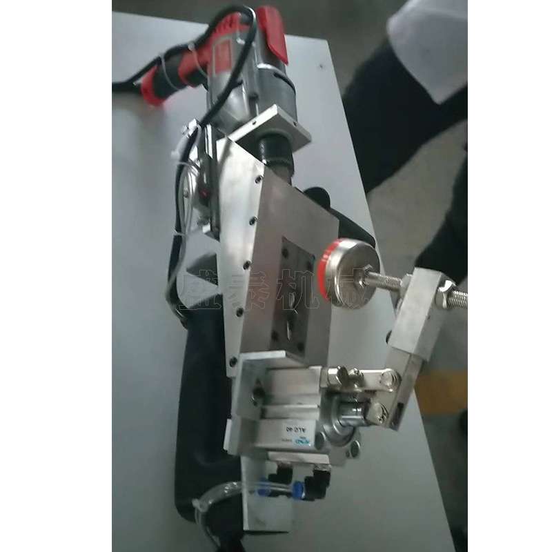 三合一气动式木工机械侧孔机 手提气动侧孔钻 木板侧孔器开榫机