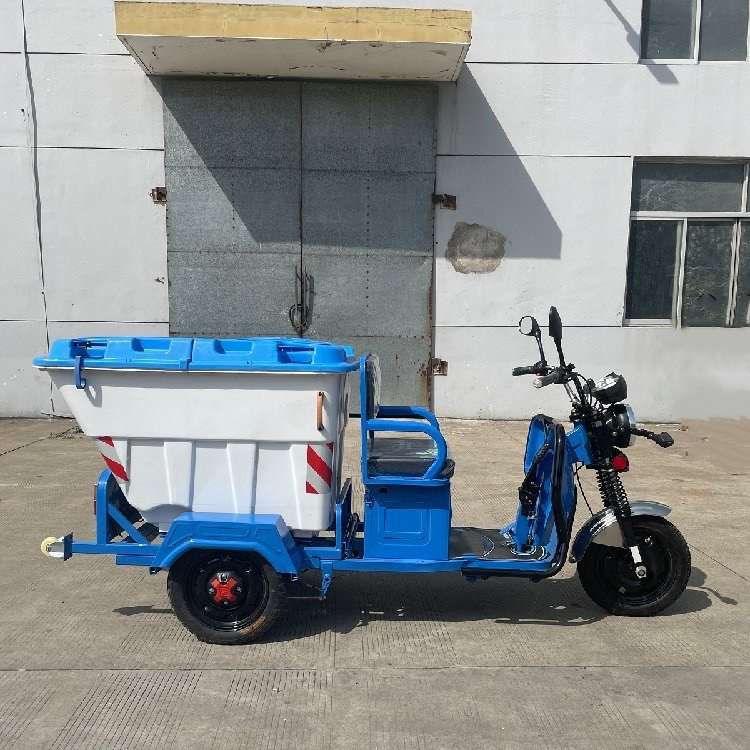 电动环卫保洁三轮车 500L垃圾清运车 物业小区学校景区 清洁车