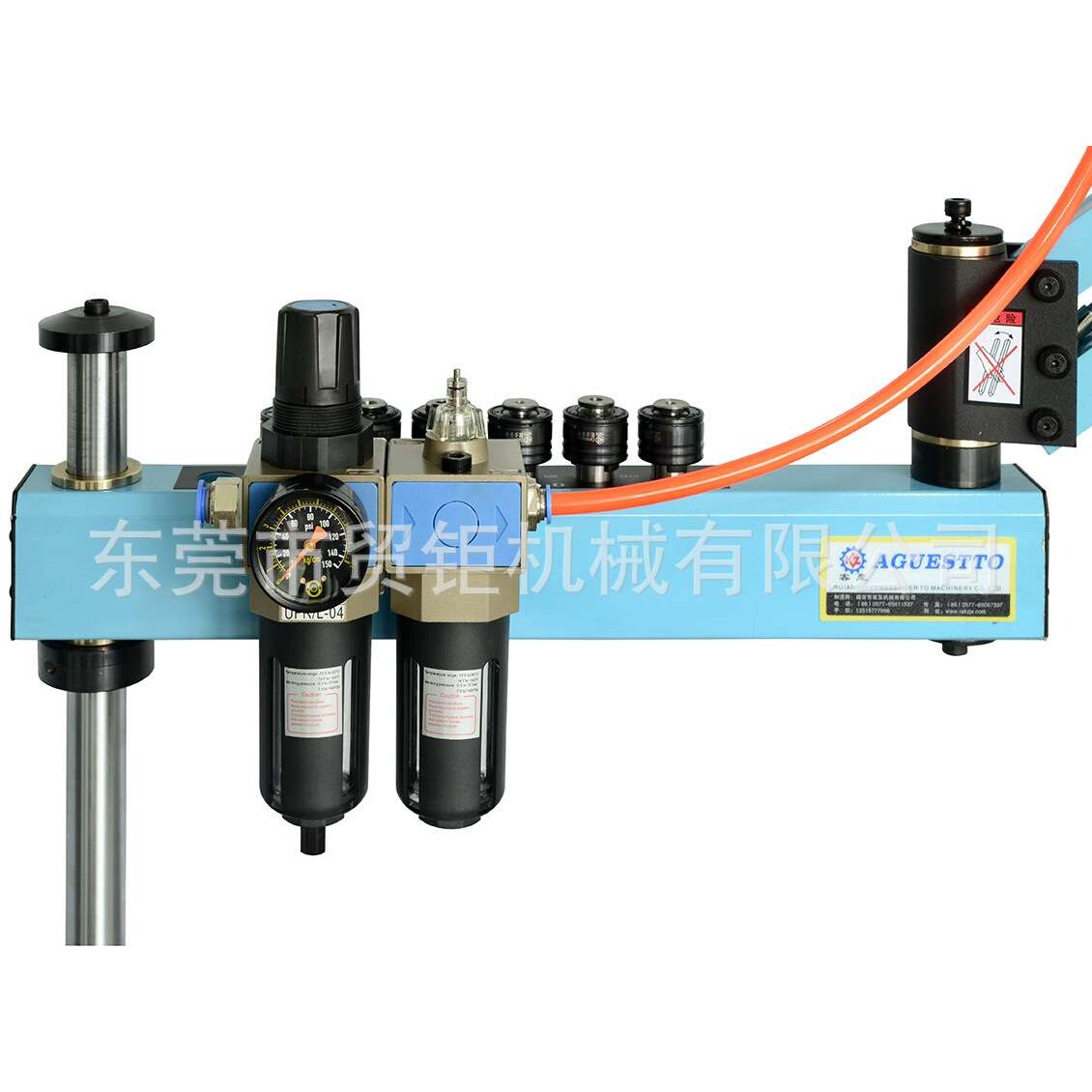 气动攻牙机M3-M16 小型气动攻牙机 可配万向装置气动攻牙机攻丝机