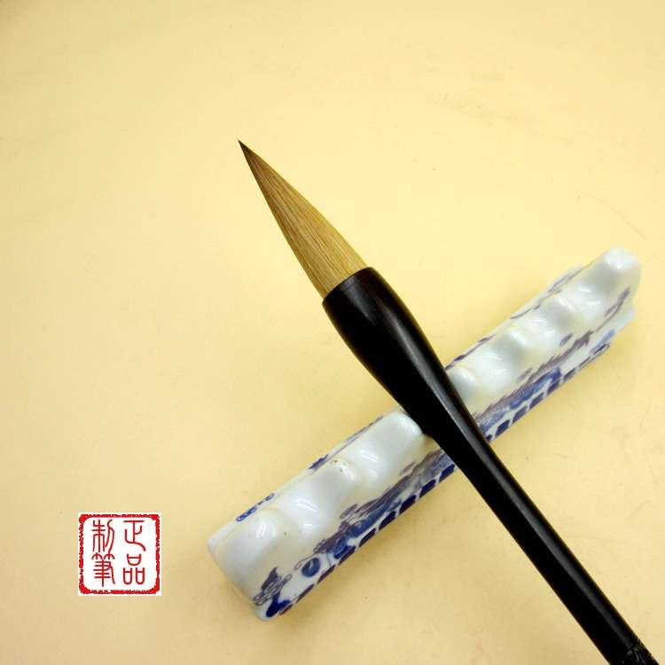 雕杆狼毫毛笔厂家直供 兼毫 羊毫 书写书画 欧颜隶楷行草毛笔