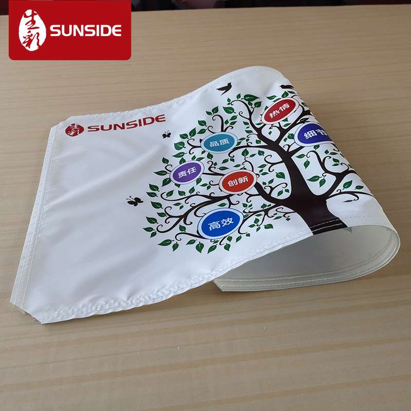 UV喷画厂家制作商场门店灯箱布画面 UV软膜灯箱卡布框内打灯布