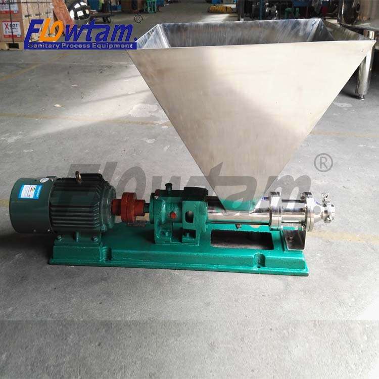 G40-1卫生级不锈钢螺杆泵微型螺杆泵小型单螺杆泵 高粘度胶水泵