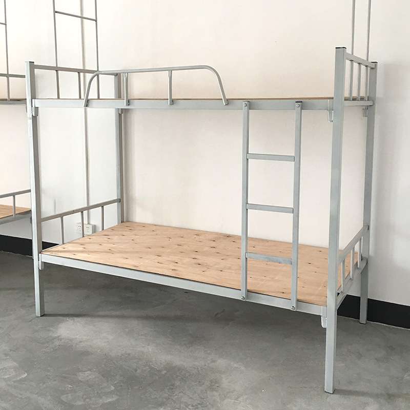 双层床校用寝室带护栏钢制床铁艺床加厚上下铺铁床高低床员工宿舍