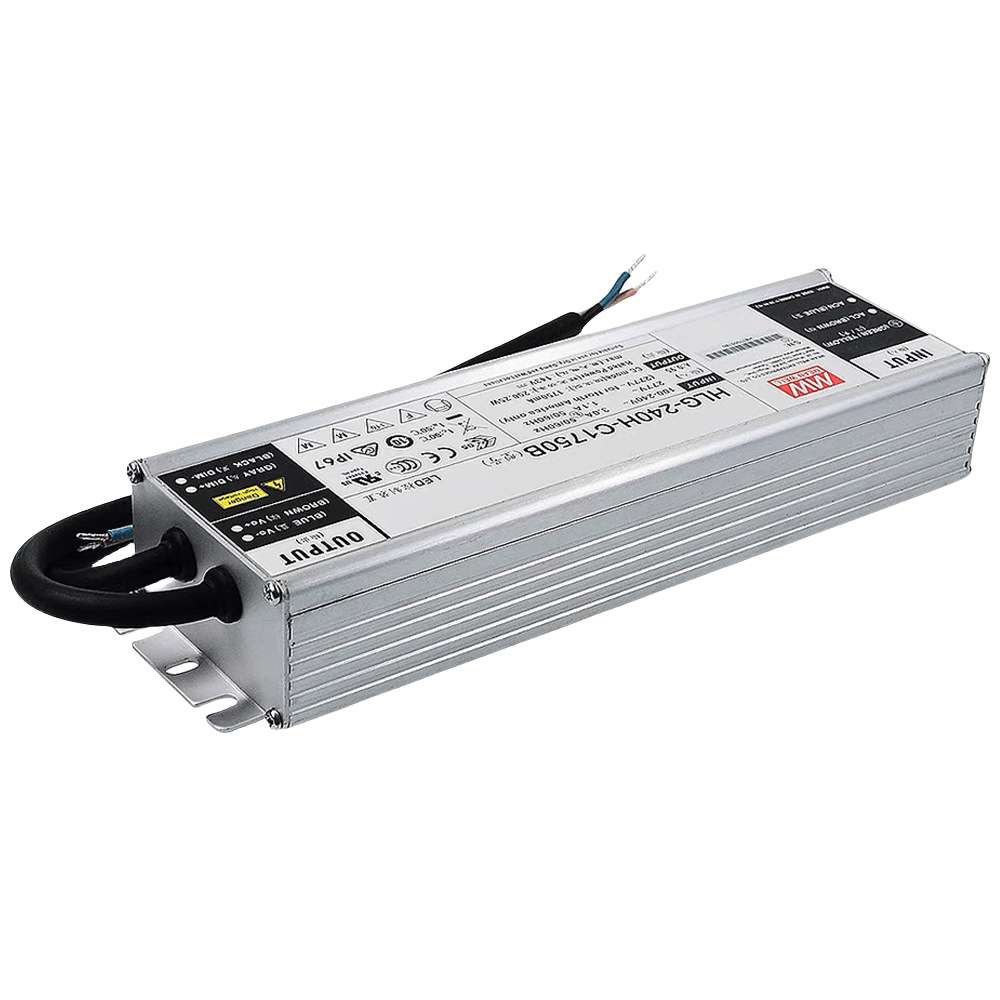明纬电源 HLG-240H-C1050B 250W恒流型LED深井灯驱动器