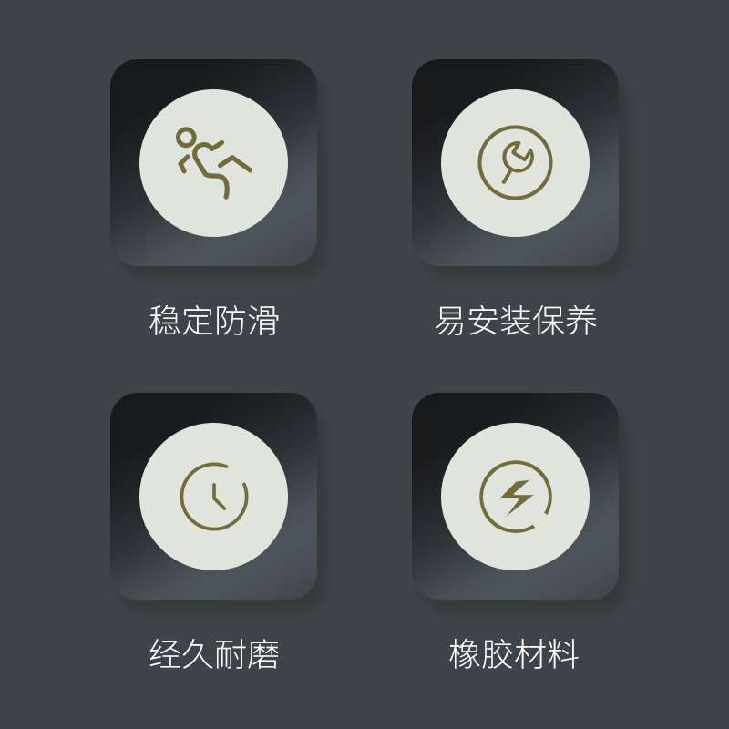 3M防滑胶带 370 灰 舒适型安全防滑贴 2英寸 X 60英尺