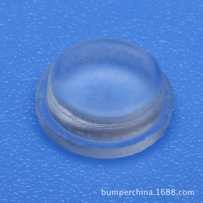 BP-34橡胶脚垫同BS-34透明自粘圆形办公设备家电防滑垫减震垫直销