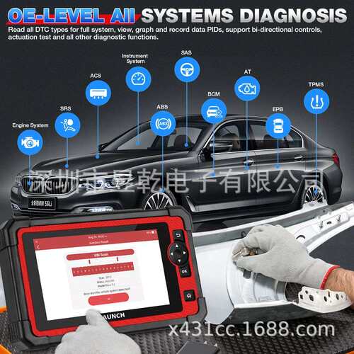 LAUNCH X431 CRP919E OBD2 Car Diagnostic Scanner CANFD DOIP