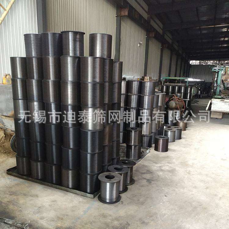 无锡市迪泰塑料颗粒过滤网片 铁丝网片 黑丝布片 过滤编织网片