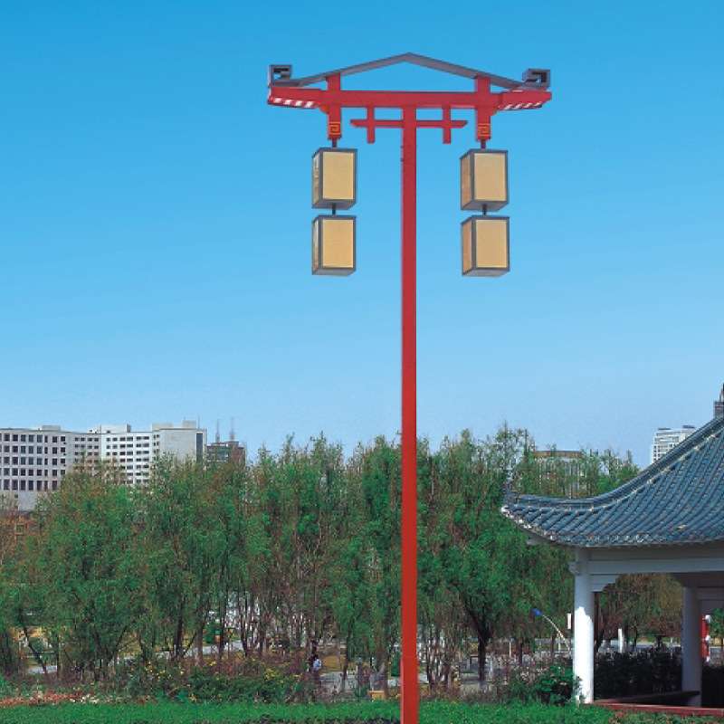 别墅现代简约创意路灯智慧庭院灯户外小区街区公园亮化景观灯花园
