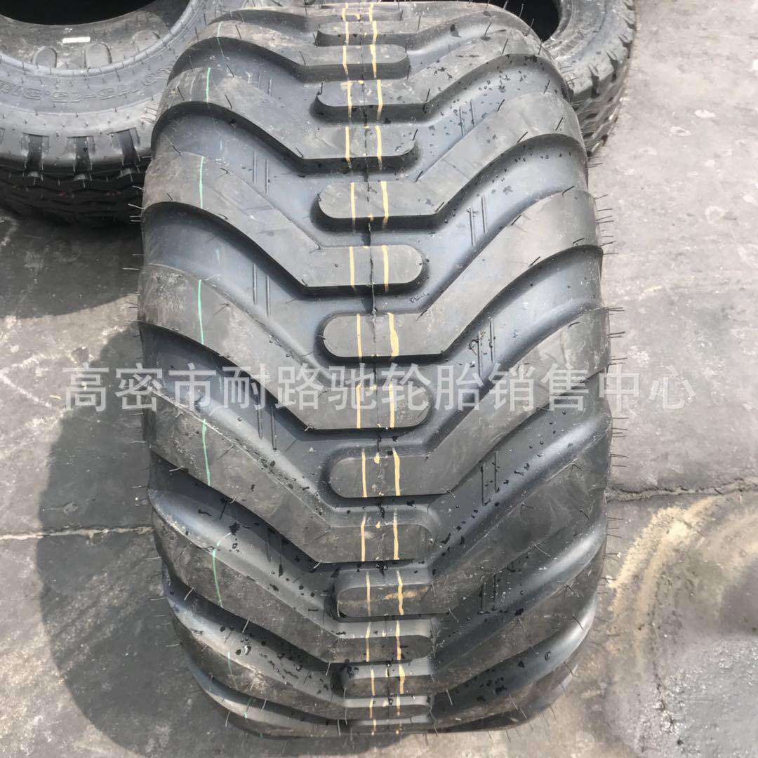 农业打捆机轮胎400/60-15.5 500/50-17 真空轮胎配钢圈图片