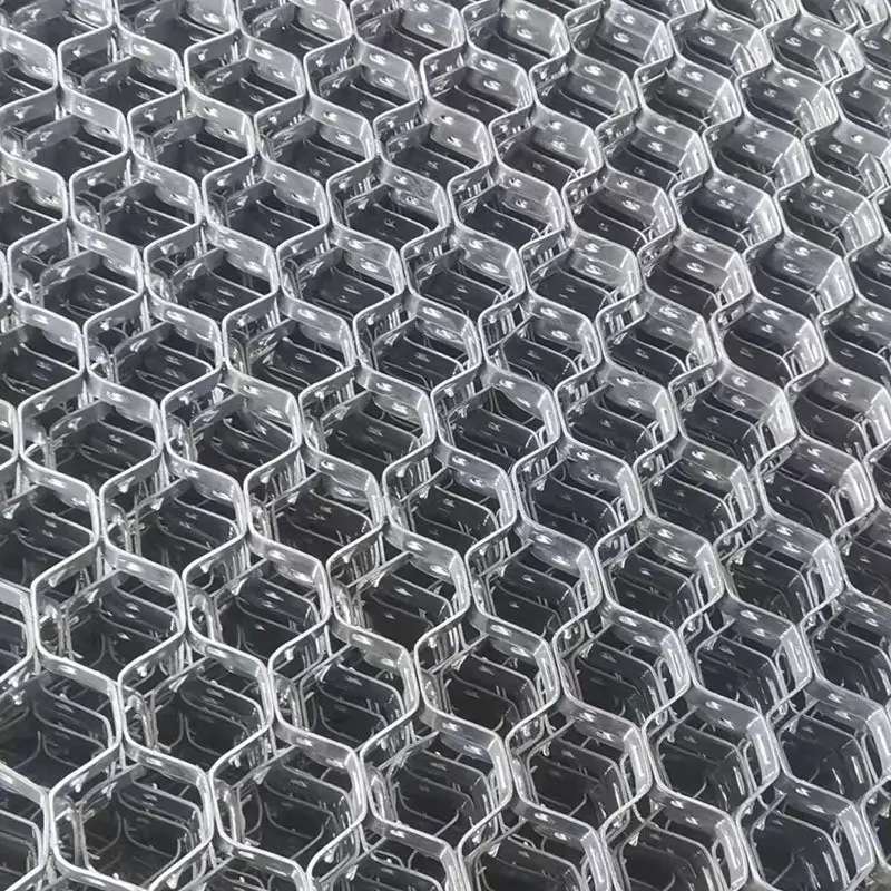炉窑管道龟甲网304龟甲板耐一创龟高温电化厂甲网角型石内扣六龟