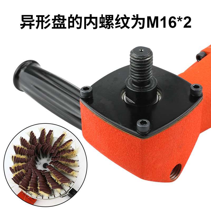 百马P1气动异形砂光机磨光机打磨机抛光机木工油漆盘刷砂布刷盘机