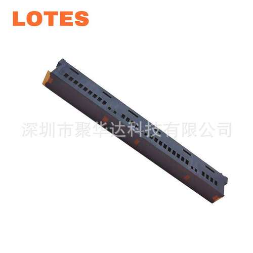 LOTES 原厂连接器EDSFF GEN-Z 4C+直立式贴片型母座168P 不带外壳