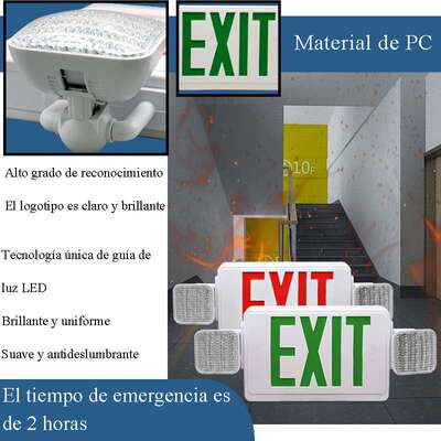 Luces de emergencia de venta caliente de comercio exterior