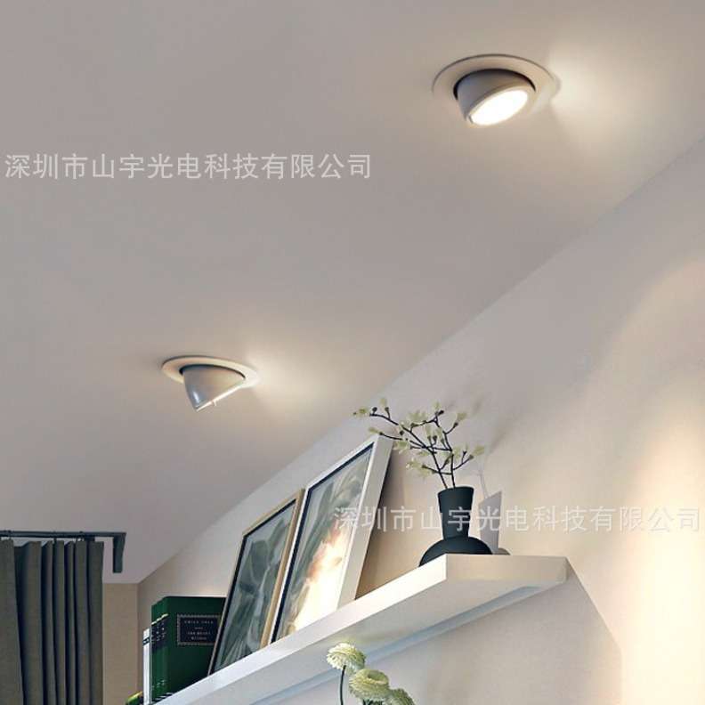 LED象鼻灯CREE灯珠CECBE3C高PF过认证无频闪电源20w30w象鼻灯射灯